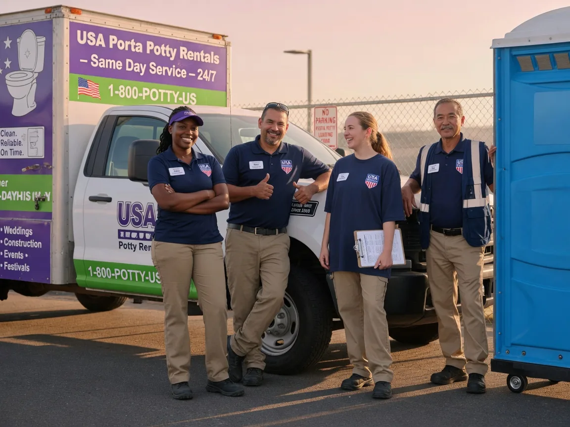 Porta Potty Rental company in Arlington, CO